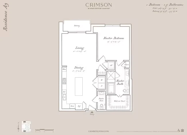 Residence A3 0529 floor plan